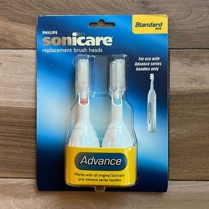 Philips Sonicare Replacement Brush Heads Standard Size - Set of 2